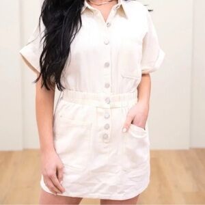 White Birch Cream Jumper